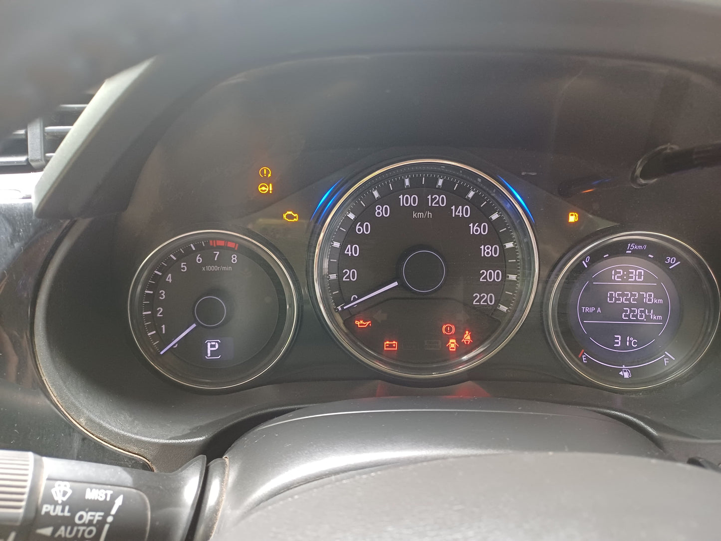 2019 Honda City ZX CVT Colour Golden Brown Metallic Driven 52278 kms
