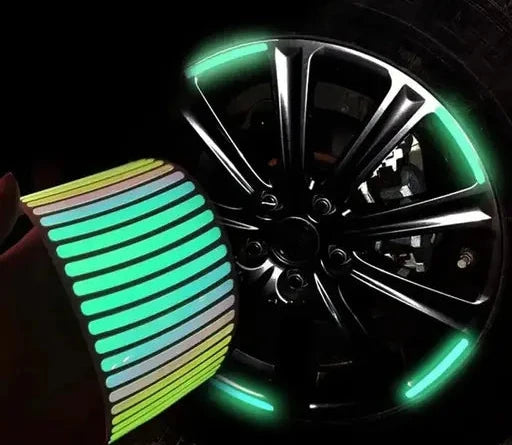 Dark Rianbow Rims CHROME RAINBOW Car Wheels Radium Self-Adhesive rim Sticker – LDFK STORE